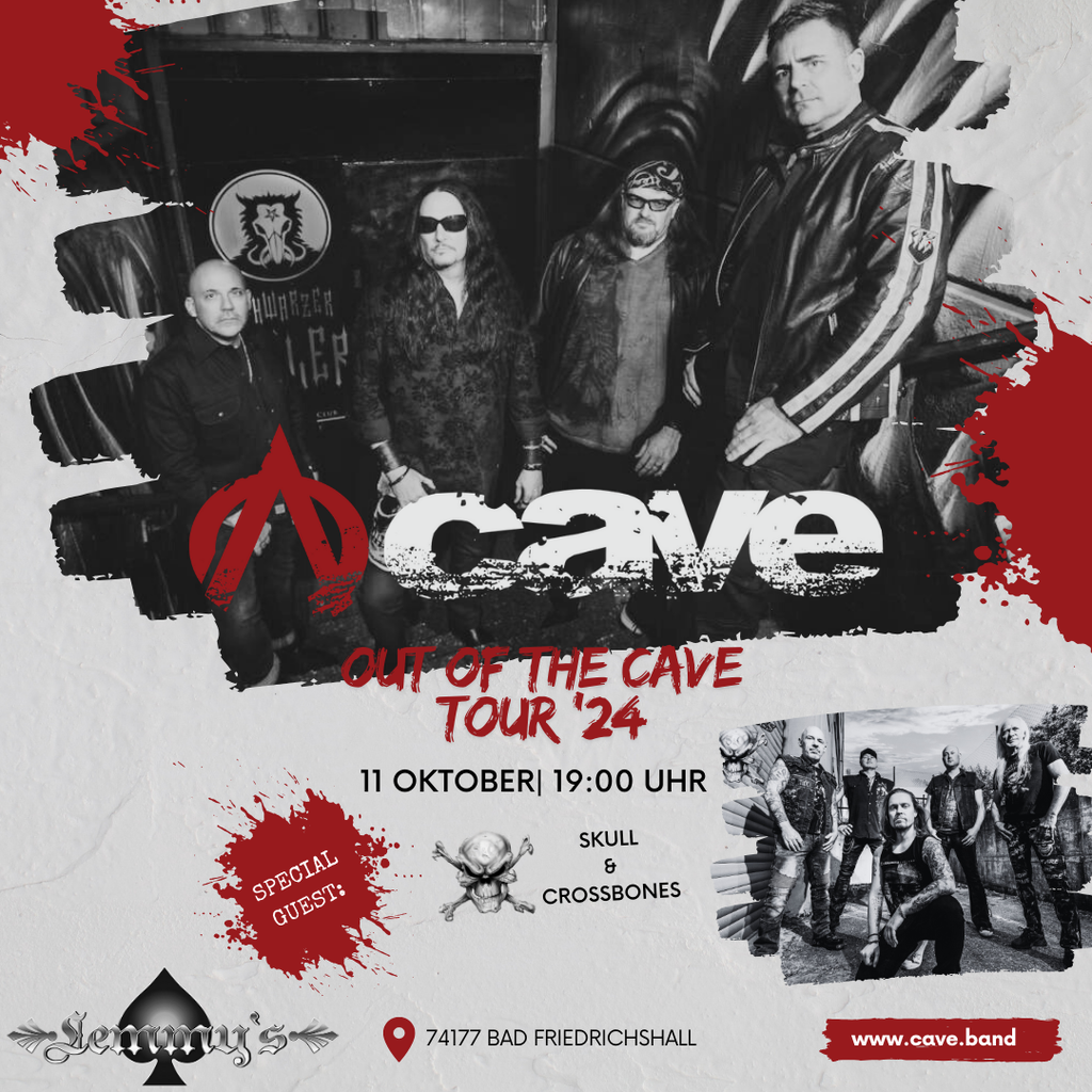 CAVE @ LEMMYS BAR - Bad Friedrichshall 11.10.2024